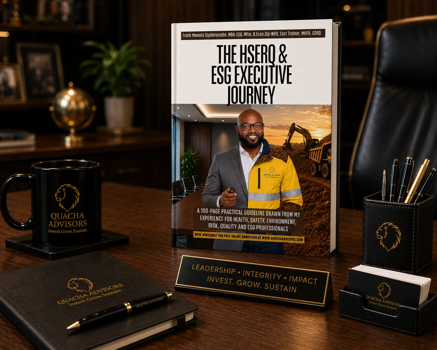 The HSEQ & ESG Executive Journey book by Quacha Advisors
